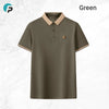 FlexPolo - Men's Ice Silk Breathable Embroidered Polo - Last Day 70% OFF