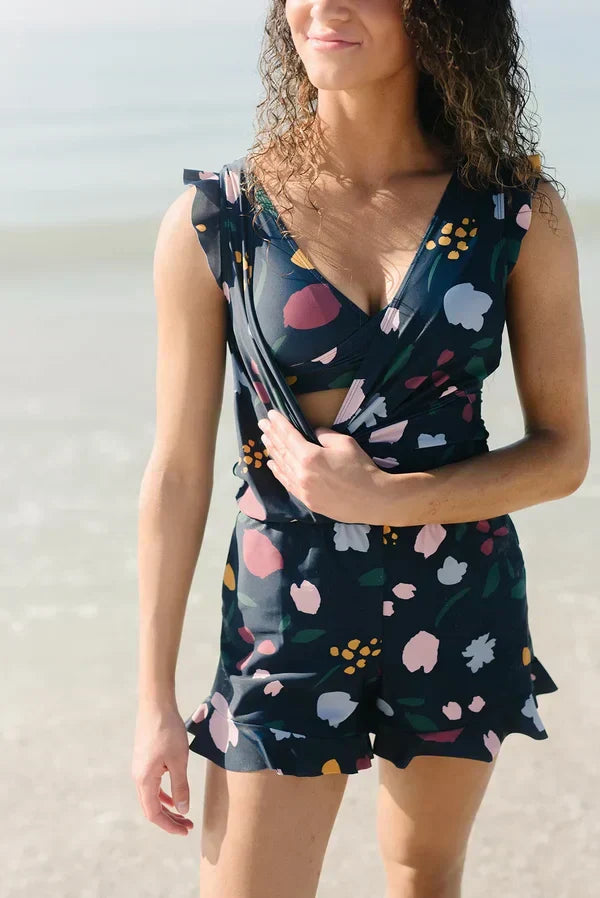 Built in bra and Leggings Swim Romper - LAST DAY 49% OFF