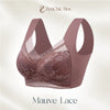 Wirefree Comfort Lift Push Up Mesh Lace Bra - Hot Sale 50% Off